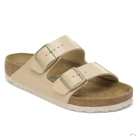 Birkenstock Arizona High Shine in Sand - Picture 10 of 11